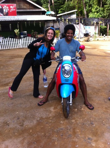 Traveling with new friends...we'll meet again someday!